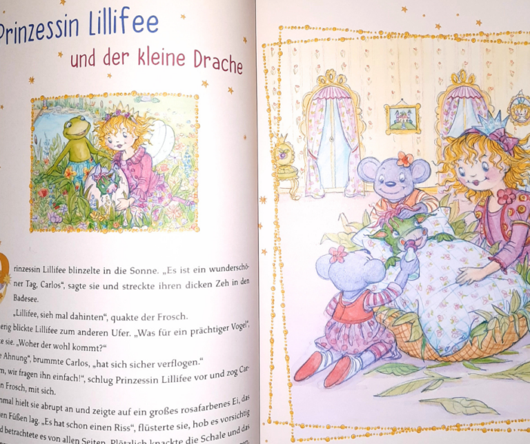 Einblick in das Buch"Buch: " Prinzessin Lillifeee Vorleseschatz"